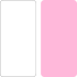 Biela - Ružová 