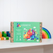 Magnetická stavebnica CONNETIX® Rainbow Creative Pack 102 ks