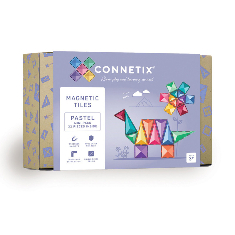 Magnetická stavebnica CONNETIX® Pastel Mini Pack 32 ks