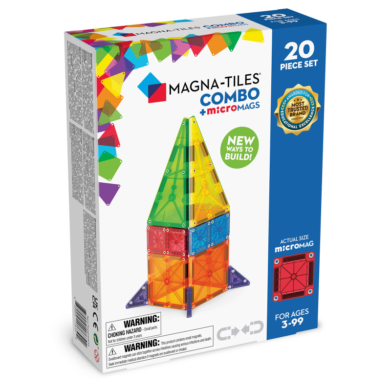 Magnetická stavebnica MAGNA-TILES® Combo 20 ks