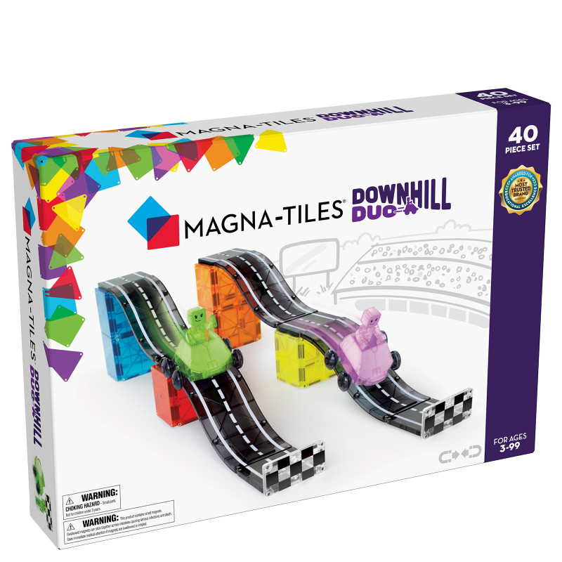 Magnetická stavebnica MAGNA-TILES® Downhill Duo 40 ks