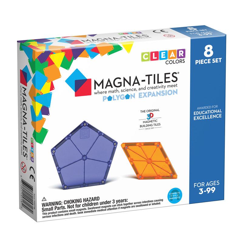 Magnetická stavebnica MAGNA-TILES® Polygons 8 ks