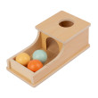 Dlhá Montessori krabička s guličkou - Joybex