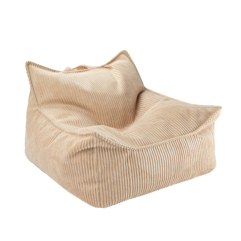 Detské kreslo sedací vak Wigiwama® - Brown Sugar Beanbag Chair