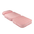 Rozkladacie detské kreslo Wigiwama® -  Pink Mousse Flip