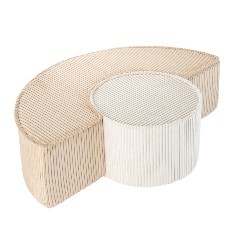 Wigiwama® Brown Sugar Pouffe Set