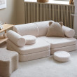 Sedacia súprava Wigiwama® Cream White Settee