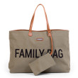 Childhome prebaľovacia taška Family Bag canvas khaki