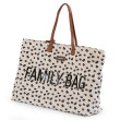 Childhome prebaľovacia taška Family Bag canvas leopard