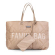 Childhome prebaľovacia taška Family Bag puffered beige