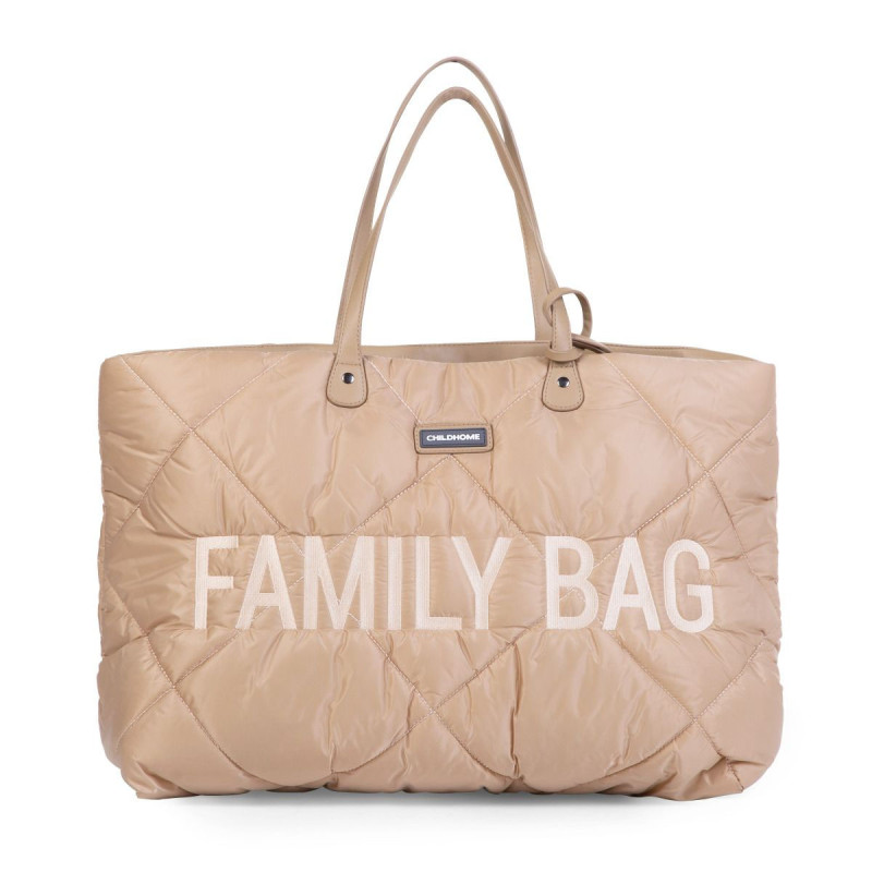 Childhome prebaľovacia taška Family Bag puffered beige