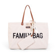 Childhome prebaľovacia taška Family Bag teddy off white