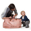 Childhome prebaľovacia taška Mommy Bag pink