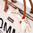 Childhome prebaľovacia taška Mommy Bag teddy off white