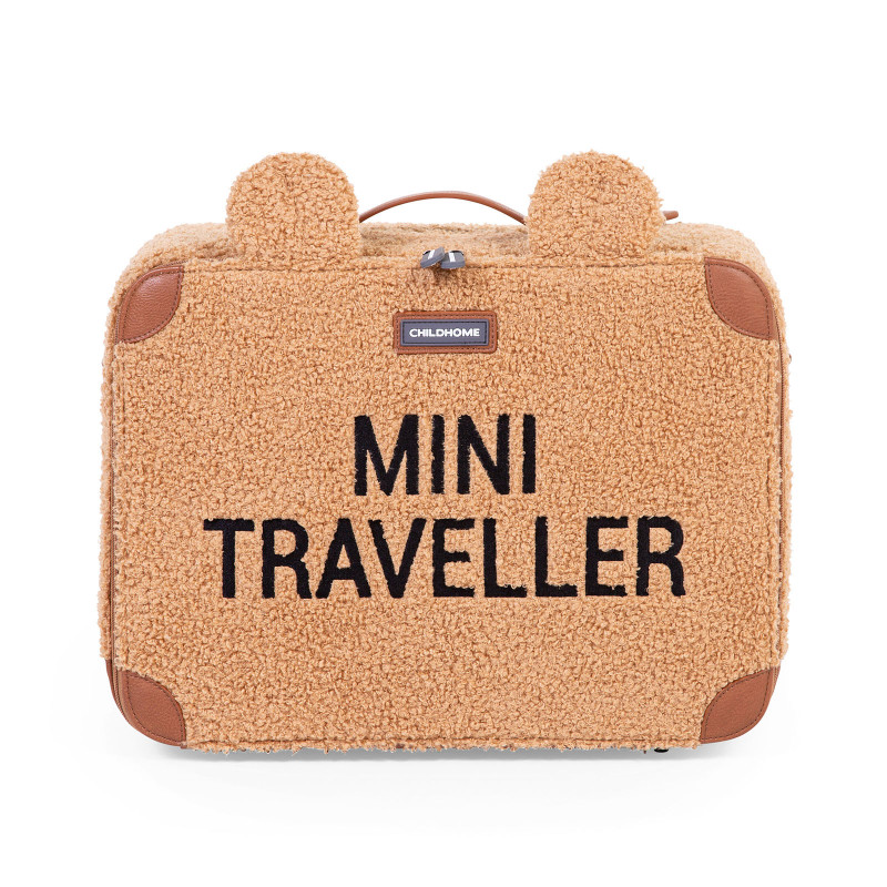 Childhome detský cestovný kufrík Mini Traveller teddy beige