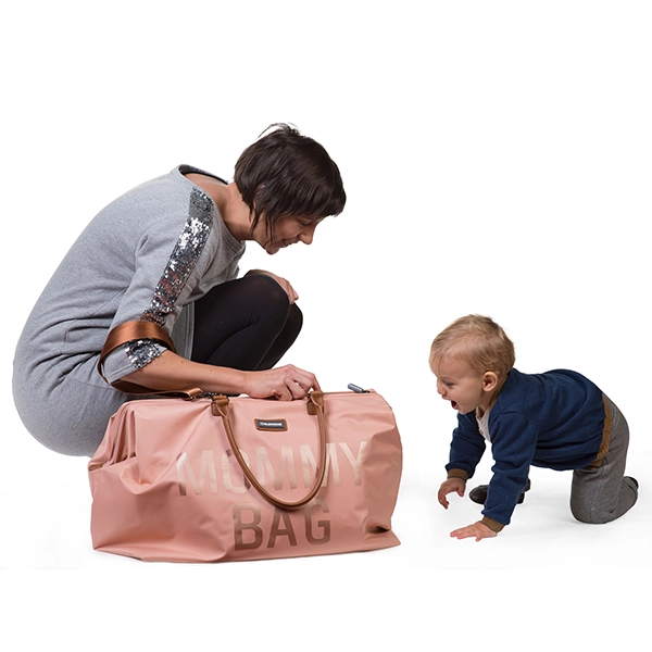 Childhome prebaľovacia taška Mommy Bag pink