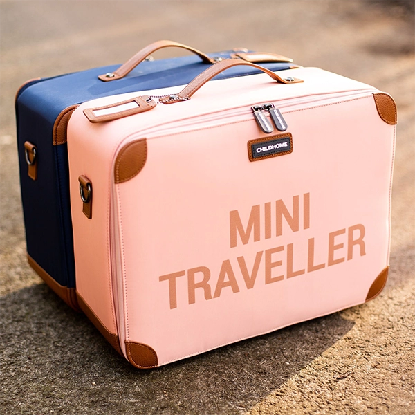 Childhome detský cestovný kufrík Mini Traveller pink